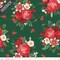 Floral Wideback (108 Inch) in Green (wb16358-green) | Charming Christmas | Kelsey Carlson | Riley Blake